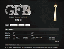 Tablet Screenshot of gabbafront.com